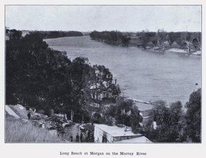 Long Reach à Morgan sur la rivière Murray