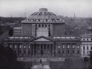 Melbourne : Bibliothèque publique et musée, représentant le plus grand dôme de l