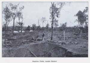 Champs de saphirs, district d