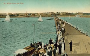 St Kilda depuis le quai, Melbourne, Victoria, Australie - Photographer Australian