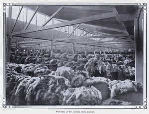 Entrepôt de laine, à Port Adelaide, Australie-Méridionale - Photographer Australian