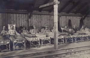 Soldats blessés de l