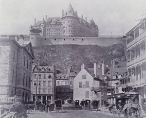 Canada : Le Château Frontenac, Québec
