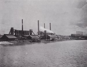 Haut fourneaux de D I et S Co, Sydney, Cap-Breton - Photographer Canadian