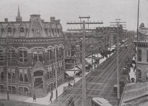Rue Dundas, vue vers l