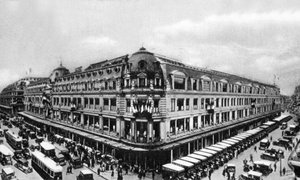 Le Bon Marché, vers 1910 (photo n/b)