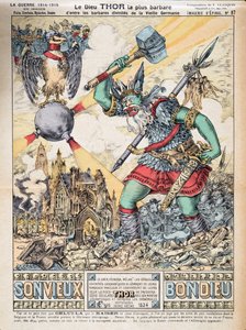Le Dieu Thor la plus barbare d