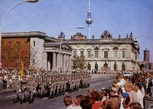 Berlin, la capitale de la République Démocratique Allemande