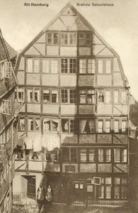 Lieu de naissance de Johannes Brahms, Hambourg, Allemagne - Photographer German