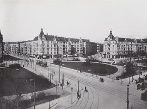 Charlottenburg, Place Savigny - Photographer German