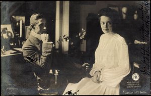 Duchesse Cécilie avec Guillaume de Prusse - Photographer German