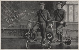 Felix Ruether et Bernhard Ricker, cyclistes musicaux - Photographer German
