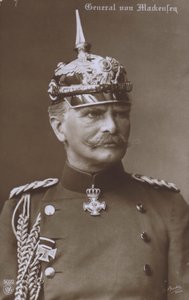 Maréchal August von Mackensen, commandant militaire allemand de la Première Guerre mondiale