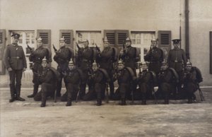 Groupe de soldats d