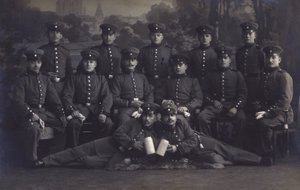 Groupe de soldats de l