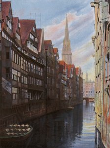 Hambourg : Fleet bei der Groningerstrasse - Photographer German
