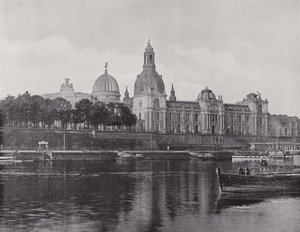 Académie des beaux-arts vue de Neustadt - Photographer German