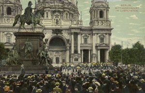Concert de midi dans le Lustgarten, Berlin - Photographer German