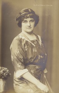 Mizi Marx Schroth, chanteuse d