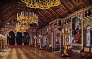 Château de Neuschwanstein : Sangerfaal, Galeriefeite - Photographer German