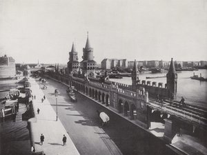 Oberbaum-Brucke avec le métro aérien - Photographer German