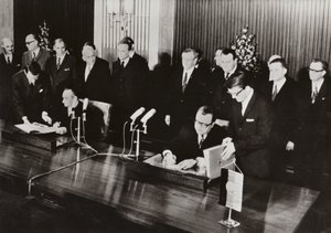 Le 26 mai 1972, le Traité de la circulation, le premier traité d
