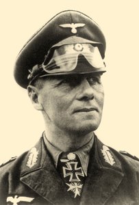 Portrait du général Erwin Rommel vers 1942