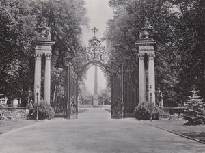 Potsdam, entrée du parc de Sanssouci - Photographer German