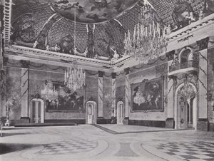 Potsdam, Nouveau Palais, Salle de Marbre - Photographer German