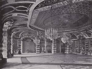 Potsdam, Nouveau Palais, salle des coquillages - Photographer German