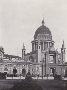 Potsdam, Stadtschloss, Fortunaportal et Église Saint-Nicolas - Photographer German