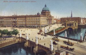 Schlossbruecke et Palais Royal, Berlin, Allemagne - Photographer German