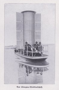 Struzyna, bateau à voile utilisant un rotor Flettner - Photographer German