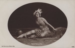 Tamara Karsavina, ballerine et professeur de ballet russe