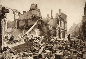 Vue de la rue St. Martin, Soissons