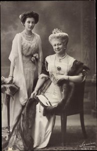 Carte postale de bienfaisance, Princesse héritière Luise, Victoria