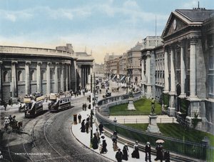 Trinity College, Dublin (photo couleur) - Photographer Irish