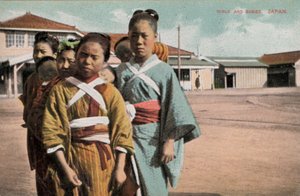 Filles et bébés, Japon - Photographer Japanese