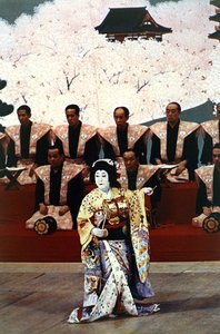 Pièce de théâtre kabuki japonaise - Photographer Japanese