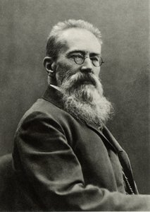 Nikolay Andreievich Rimsky-Korsakov (photo n/b) - Photographer Russian