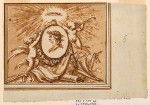 Conception pour un dessus-de-porte