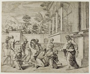 Joseph et ses frères - Pier Francesco Mola