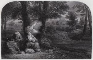 Le Repos en Chemin - Pier Francesco Mola
