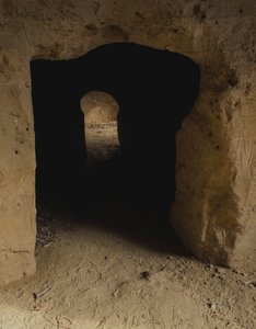 Labyrinthe de Porsenna, réseau étrusque de passages souterrains, Chiusi, Toscane, Italie - Blaise Nicolas Le Sueur