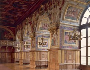 La salle de bal, Château de Fontainebleau, France - Blaise Nicolas Le Sueur