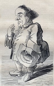 Un penseur profond - Caricature par Pier Leone Ghezzi (1674-1755) - 1740 - Pier Leone Ghezzi