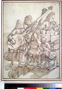 Le concert - Pier Leone Ghezzi