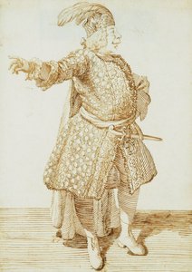 Portrait du castrat Gaetano Caffarelli, c.1735 - Pier Leone Ghezzi