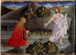 Noli me tangere. Polyptyque de la Miséricorde - Piero della Francesca