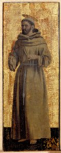 Polyptyque de la Miséricorde : la Vierge de la Miséricorde entourée de saints (détail) - Piero della Francesca